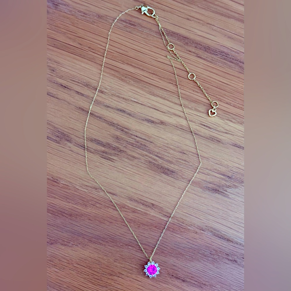 Kate Spade bursting blooms pendant necklace